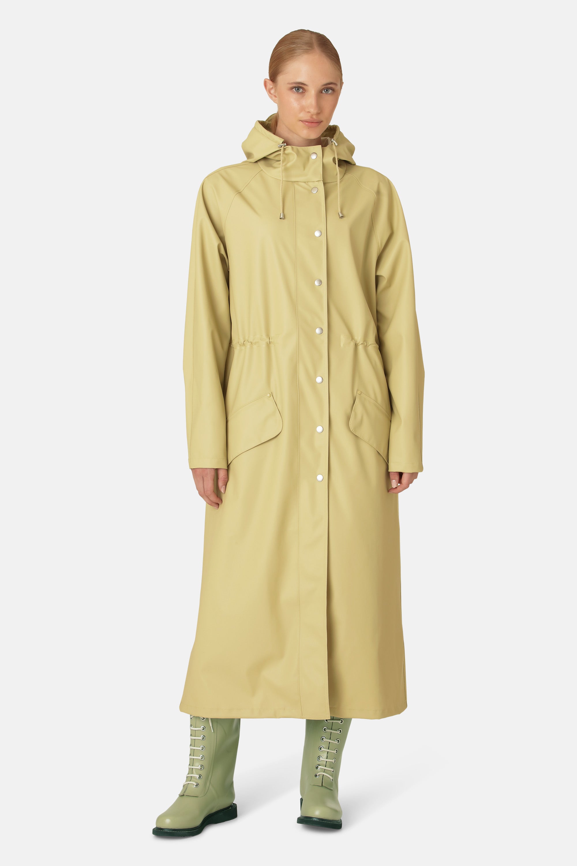 Ilse Jacobsen Hornbæk Rain Raincoat Raincoat 459 Olive Grass